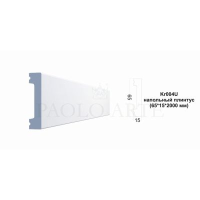Плинтус напольный Kr004U