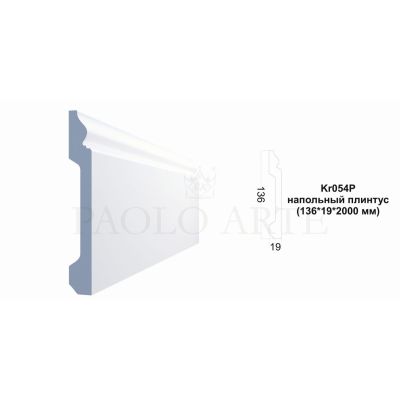 Плинтус напольный Kr054P