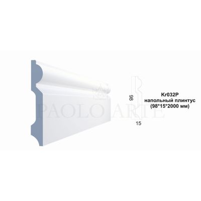 Плинтус напольный Kr032P
