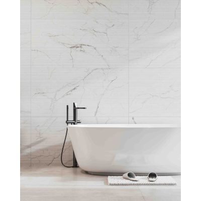 BHM-5017 Керамогранит BASCONI HOME Carrara Classic 600x1200x10 soft glaze