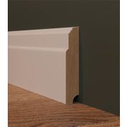 Плинтус МДФ EVROWOOD PN110 (2000×110×22 мм) — под покраску RAL 9003